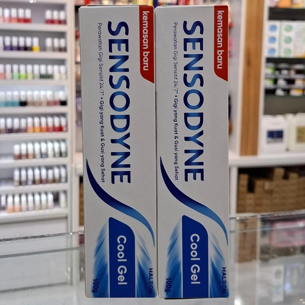 خمیر دندان سنسوداین اصل مدل کول ژل روزانه 100 گرم | SENSODYN Toothpaste Cool Gel 100g